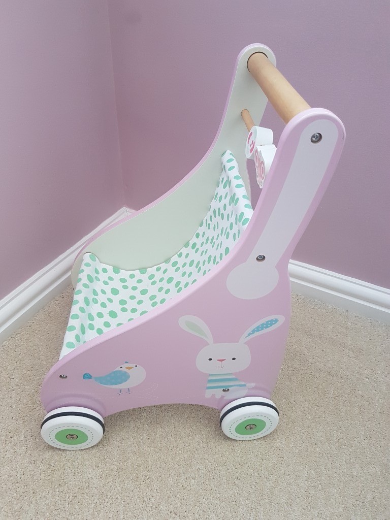 elc wooden pram